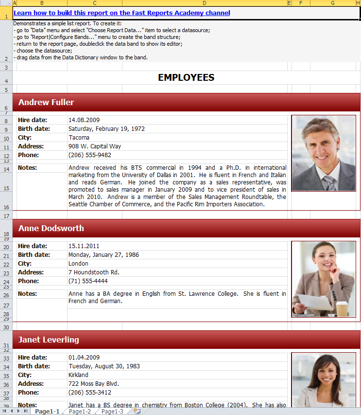 如何在Excel中的单独工作表上分别显示报表页面 如何在Excel中的单独工作表上分别显示报表页面