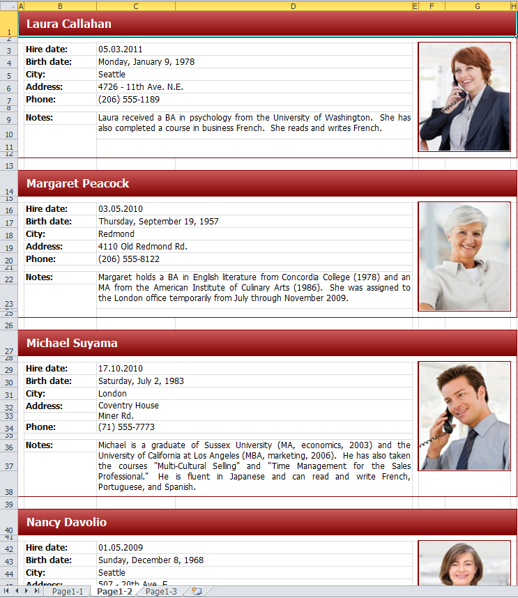 如何在Excel中的单独工作表上分别显示报表页面 如何在Excel中的单独工作表上分别显示报表页面