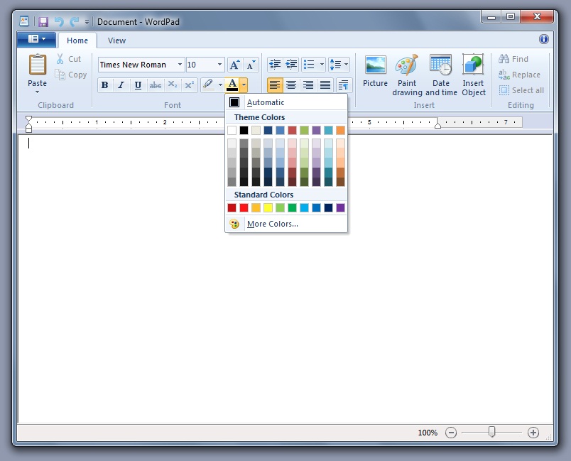 BCGControlBar示例之MFC 写字板(WordPad)