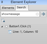 仪表盘,元素资源管理器,脚本,Element Explorer